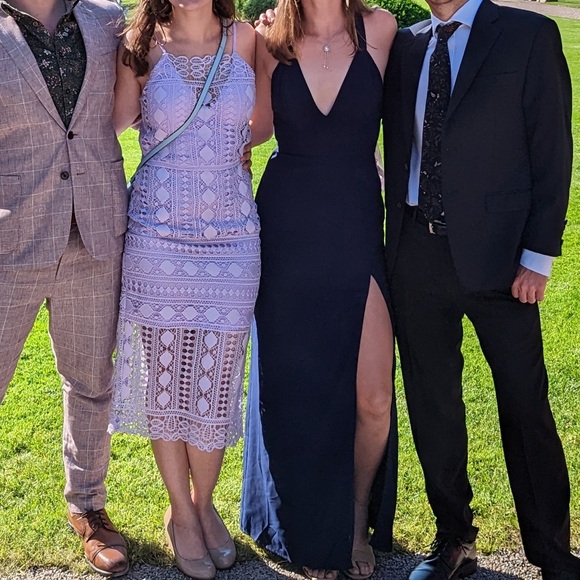 Stunning Navy Cocktail Dress - Picture 2 of 7